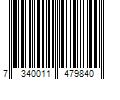 Barcode Image for UPC code 7340011479840