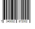 Barcode Image for UPC code 7340032872002