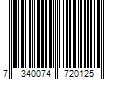 Barcode Image for UPC code 7340074720125