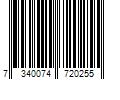 Barcode Image for UPC code 7340074720255