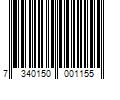 Barcode Image for UPC code 7340150001155