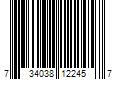 Barcode Image for UPC code 734038122457