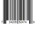 Barcode Image for UPC code 734205524749