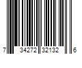 Barcode Image for UPC code 734272321326. Product Name: DeluxDesigns Poly-Z-Brite Wire Shelving Add-On - Clear - 60 x 24 x 86 in.