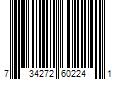 Barcode Image for UPC code 734272602241