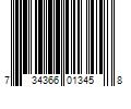 Barcode Image for UPC code 734366013458