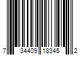 Barcode Image for UPC code 734409183452