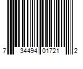 Barcode Image for UPC code 734494017212