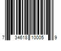 Barcode Image for UPC code 734618100059