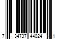 Barcode Image for UPC code 734737440241