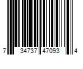 Barcode Image for UPC code 734737470934