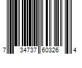 Barcode Image for UPC code 734737603264