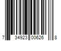 Barcode Image for UPC code 734923006268