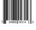 Barcode Image for UPC code 734968043143