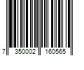 Barcode Image for UPC code 7350002160565