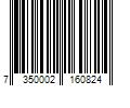 Barcode Image for UPC code 7350002160824