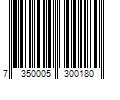 Barcode Image for UPC code 7350005300180