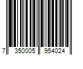 Barcode Image for UPC code 7350005954024