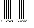 Barcode Image for UPC code 7350021300010