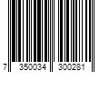 Barcode Image for UPC code 7350034300281