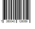 Barcode Image for UPC code 7350040126059