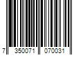 Barcode Image for UPC code 7350071070031