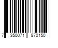 Barcode Image for UPC code 7350071870150