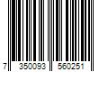 Barcode Image for UPC code 7350093560251