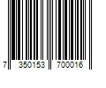 Barcode Image for UPC code 7350153700016