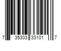 Barcode Image for UPC code 735303331017