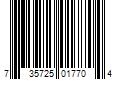 Barcode Image for UPC code 735725017704