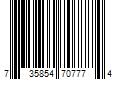 Barcode Image for UPC code 735854707774