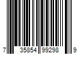 Barcode Image for UPC code 735854992989