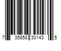 Barcode Image for UPC code 735858301435