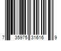 Barcode Image for UPC code 735975316169