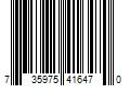 Barcode Image for UPC code 735975416470