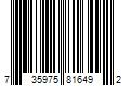 Barcode Image for UPC code 735975816492