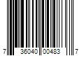 Barcode Image for UPC code 736040004837