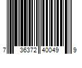 Barcode Image for UPC code 736372400499