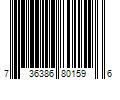 Barcode Image for UPC code 736386801596