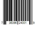 Barcode Image for UPC code 736396240019