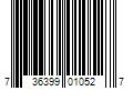 Barcode Image for UPC code 736399010527