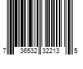 Barcode Image for UPC code 736532322135