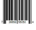 Barcode Image for UPC code 736658550504