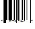 Barcode Image for UPC code 736705534457