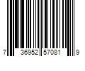 Barcode Image for UPC code 736952570819