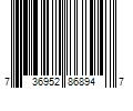 Barcode Image for UPC code 736952868947