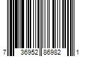 Barcode Image for UPC code 736952869821