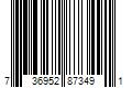 Barcode Image for UPC code 736952873491