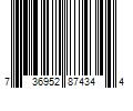 Barcode Image for UPC code 736952874344